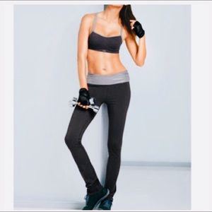 Victoria’s Secret Standout Workout Pants Straight Leg Gray M